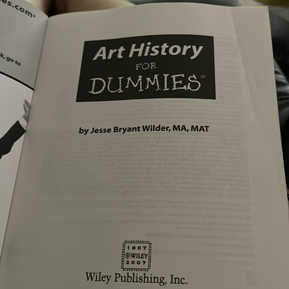 Art History for Dummies-The fun and easy way to brush up on art - Picture 3 of 3